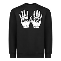 Black Cult of Klaus Umbrella Heavyweight Sweatshirt - Bettercallsaul