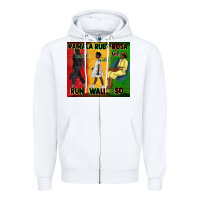 White rosa sat so ruby could walk so kamala could run tu Zipper Hoodie - CowGirlArtShop