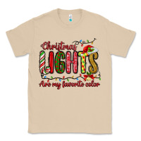 Mushroom christmas lights are my favorite color Classic Tee - MaliasSmallBusiness