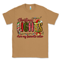 Toasted Coconut christmas lights are my favorite color Classic Tee - MaliasSmallBusiness
