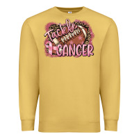 Antique Gold Tackle cancer Football Premium Sweatshirt - FaDigitalArtStudio