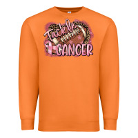 Carrot Tackle cancer Football Premium Sweatshirt - FaDigitalArtStudio