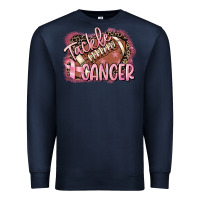 Navy Tackle cancer Football Premium Sweatshirt - FaDigitalArtStudio