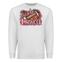 Oatmeal Heather Tackle cancer Football Premium Sweatshirt - FaDigitalArtStudio