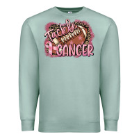 Seafoam Tackle cancer Football Premium Sweatshirt - FaDigitalArtStudio