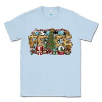 Dusty Blue peace Classic Tee - SublimationCraftShop