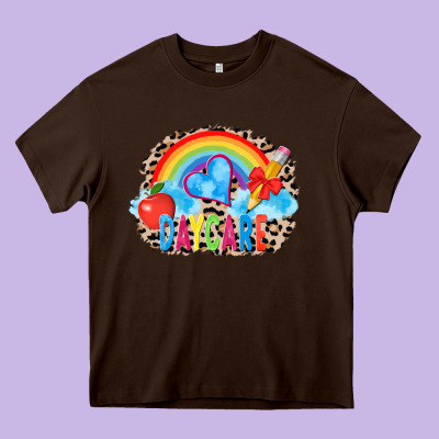 Back To School Daycare 3200x2400 Heavy Core Tee Designed By Adodesignshop