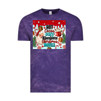 Cloud Purple hot cocoa cozy blankets christmas movies tumbler Vintage Tee - MaliasSmallBusiness