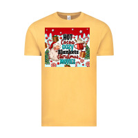 Vintage Mustard hot cocoa cozy blankets christmas movies tumbler Vintage Tee - MaliasSmallBusiness