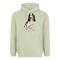 Matcha english cocker spaniel Heavyweight Hoodie - FaDigitalArtStudio