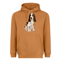 English Cocker Spaniel Heavyweight Hoodie | Teevron