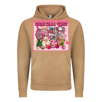 Vintage Camel 3d retro pink christmas vibes Vintage Hoodie - MaliasSmallBusiness