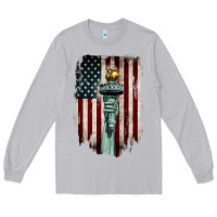 Moon Dust statue of liberty torch Long Sleeve Tee - BarkalooDesign
