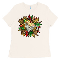 Bone christmas baby jesus sunflower Ladies Tee - Jasminsmagicworld