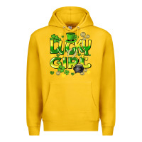 Lemon lucky girl st. patricks day Premium Hoodie - HowdyJamesFarm