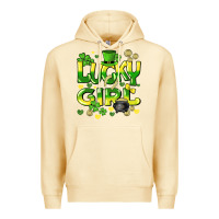 Pina Colada lucky girl st. patricks day Premium Hoodie - HowdyJamesFarm