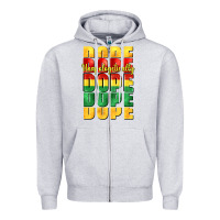 Heather Grey unapologetically dope cowgirl Zipper Hoodie - CowGirlArtShop