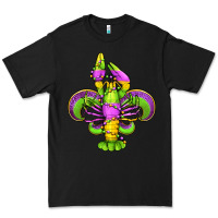 Black mardi gras crawfish fleur de lis Premium Tee - Jasminsmagicworld