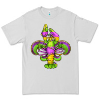 Dove Grey mardi gras crawfish fleur de lis Premium Tee - Jasminsmagicworld
