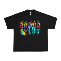Black Western Proud Ally Urban Heavy Tee - BundleAndBundleShop