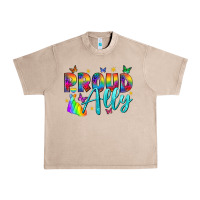 French Oak Western Proud Ally Urban Heavy Tee - BundleAndBundleShop