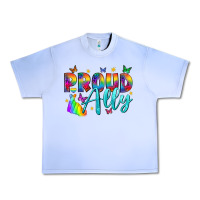 Grape Ice Western Proud Ally Urban Heavy Tee - BundleAndBundleShop