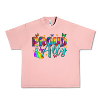 Salmon Western Proud Ally Urban Heavy Tee - BundleAndBundleShop