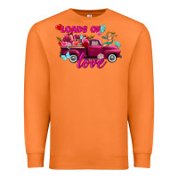 Carrot Loads of love Valentine's day truck Premium Sweatshirt - FaDigitalArtStudio