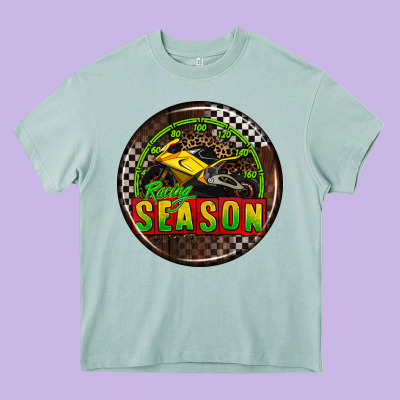Race Coasters Heavy Core Tee Designed By Adodesignshop