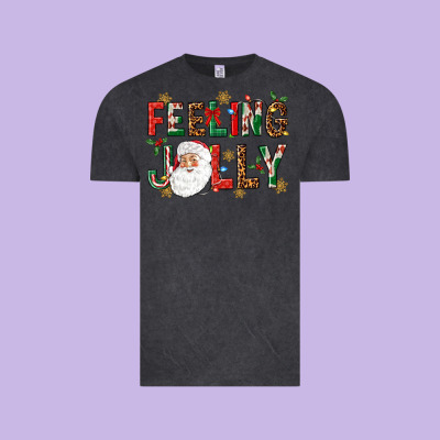 Feeling Jolly Vintage Tee Designed By Nancycooperartshop