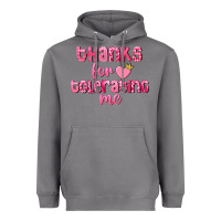 Storm Thanks for tolerating me Valentine's Day Heavyweight Hoodie - FaDigitalArtStudio