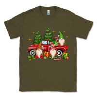 Army Green christmas gnomes truck Classic Tee - MaliasSmallBusiness