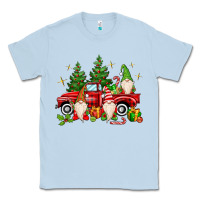 Dusty Blue christmas gnomes truck Classic Tee - MaliasSmallBusiness