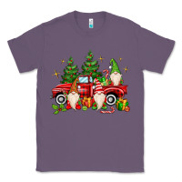 Lavender christmas gnomes truck Classic Tee - MaliasSmallBusiness