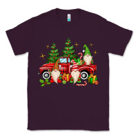 Plum christmas gnomes truck Classic Tee - MaliasSmallBusiness