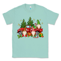 Seafoam christmas gnomes truck Classic Tee - MaliasSmallBusiness