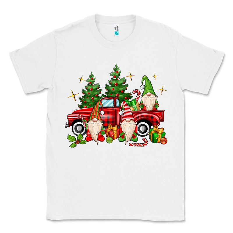 Christmas Gnomes Truck Classic Tee by MaliasSmallBusiness | Teevron