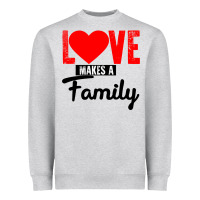 Heather Grey family love Heavyweight Sweatshirt - Bettercallsaul