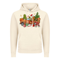 Vintage Artic christmas gingerbread truck Vintage Hoodie - MaliasSmallBusiness