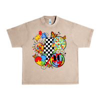 French Oak retro autism awareness Urban Heavy Tee - JahusDesignShop