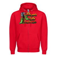 Red steppin into juneteenth heels Zipper Hoodie - CowGirlArtShop