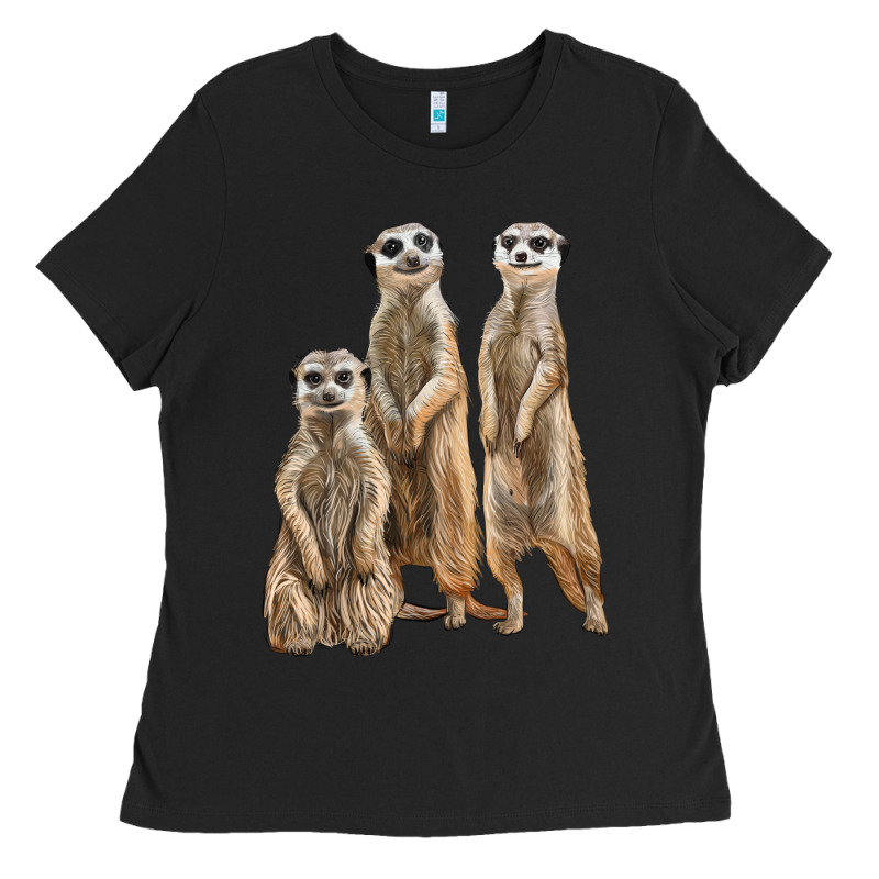 3 Meerkat Ladies Tee by LillyAllenDesigns | Teevron