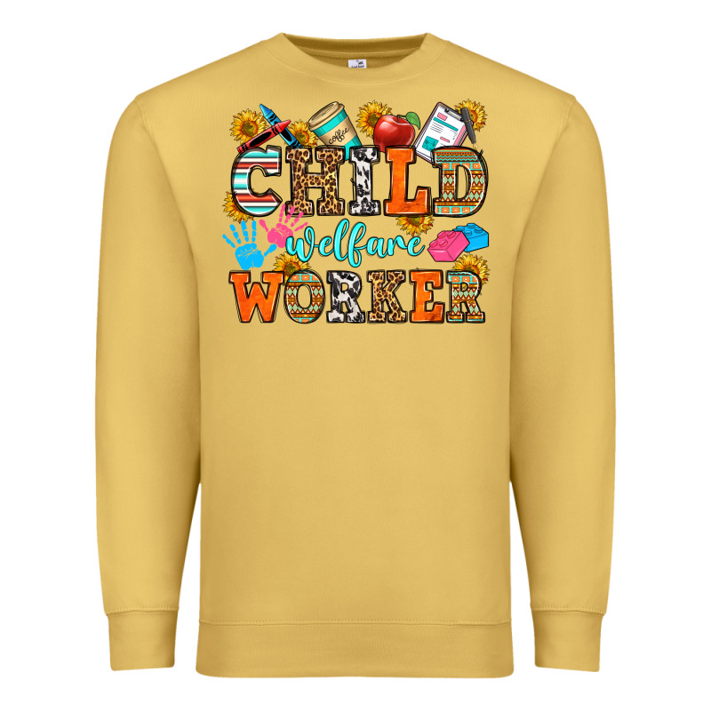 Child Welfare Worker Premium Sweatshirt by OliviaCreatesArt | Teevron