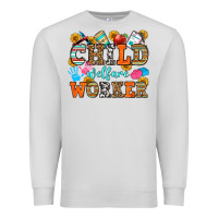 Dove Grey child welfare worker Premium Sweatshirt - OliviaCreatesArt