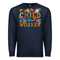 Navy child welfare worker Premium Sweatshirt - OliviaCreatesArt