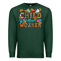 Sports Green child welfare worker Premium Sweatshirt - OliviaCreatesArt