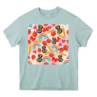 Arona back to school seamless pattern 3 (3600x3600) Heavy Core Tee - AdoDesignShop