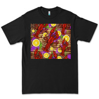 Black mardi gras crawfish and lemons Premium Tee - Jasminsmagicworld
