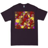 Plum mardi gras crawfish and lemons Premium Tee - Jasminsmagicworld