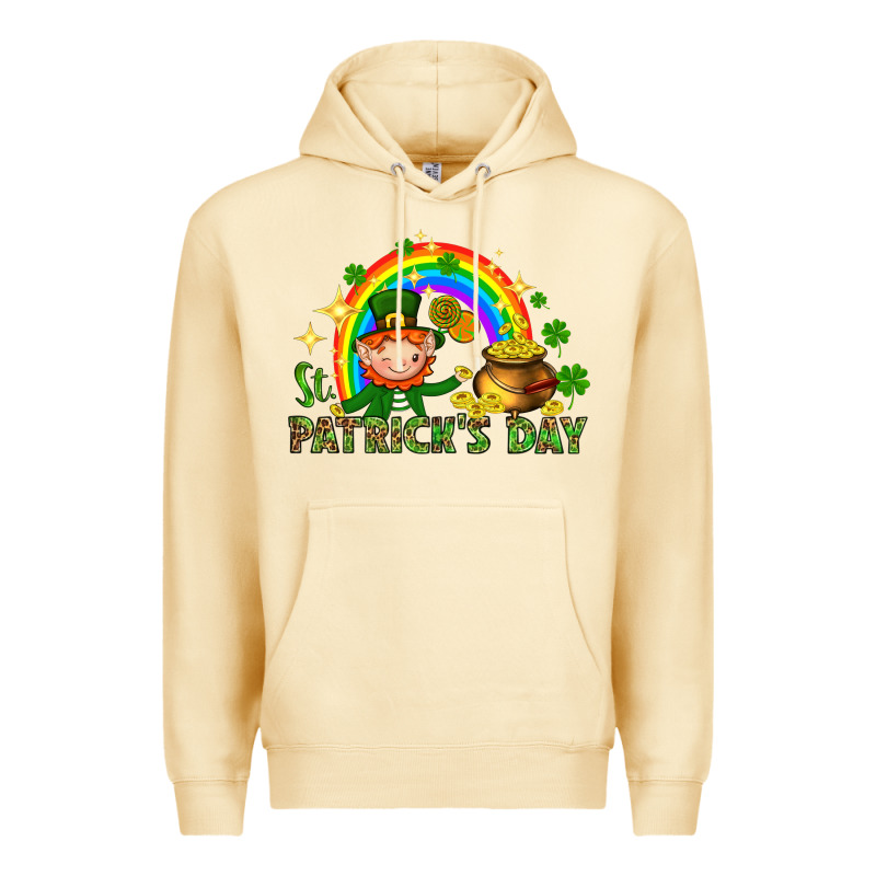 St. Patrick's Day Elf With Elements Premium Hoodie by HowdyJamesFarm | Teevron